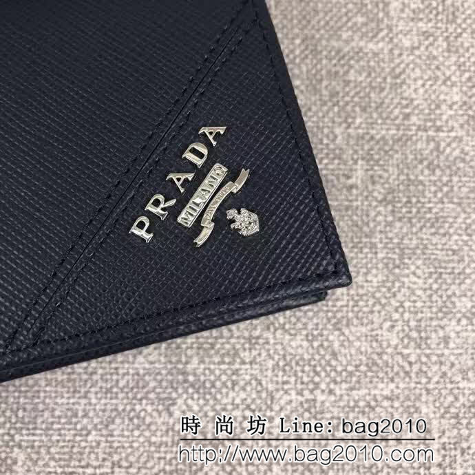 PRADA普拉達 專櫃最新款式 爆款男士卡包 2MC122 DD1068